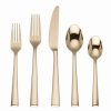 * Lenox Colebrook Flatware Champagne 5 Piece Place Setting | Toasting Flutes