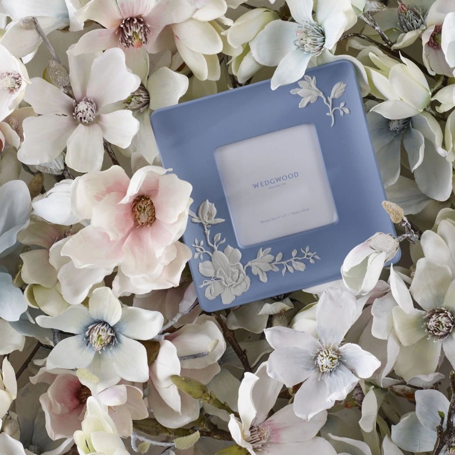 * Wedgwood China Wedgwood Magnolia Blossom 4 4 Picture Frame | Picture Frames