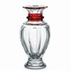 * Baccarat Crystal, Harcourt 12.5 Baluster Vase, Red | Vases